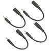 4pcs DC 7.4x5.0mm To 4.5x3.0mm Adapter Cable Plug and Play Portable Tip Adapter Converter Cable for Dell Laptop