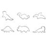 Creative Dinosaur Shape Stainless Diy Mould Baking Mould Kitchen Tool