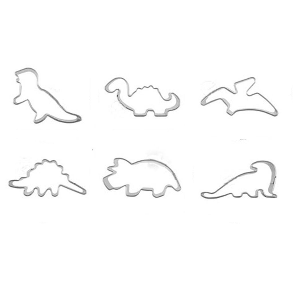 Creative Dinosaur Shape Stainless Diy Mould Baking Mould Kitchen Tool