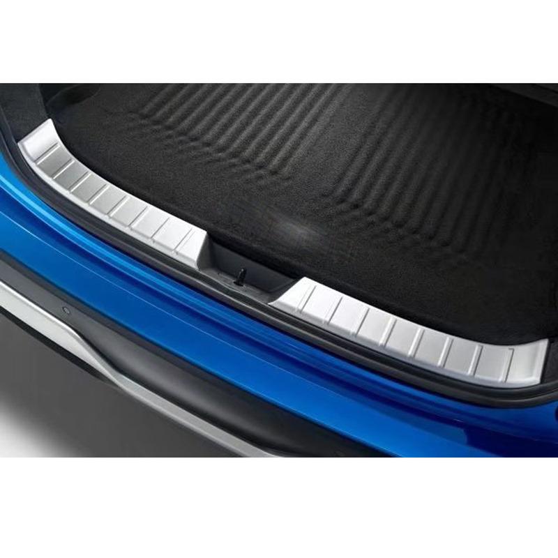 Car Inner Rear Bumper Trim Cover Frame Steel Threshold Pedal Sticker Auto Accessories For Nissan Qashqai J12 2024