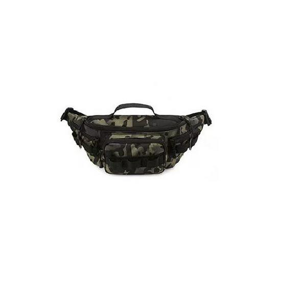 Multi-functional Tactical Crossbody Waist Bag for Men & Women - Outdoor Sports, Casual Fishing, Large Capacity