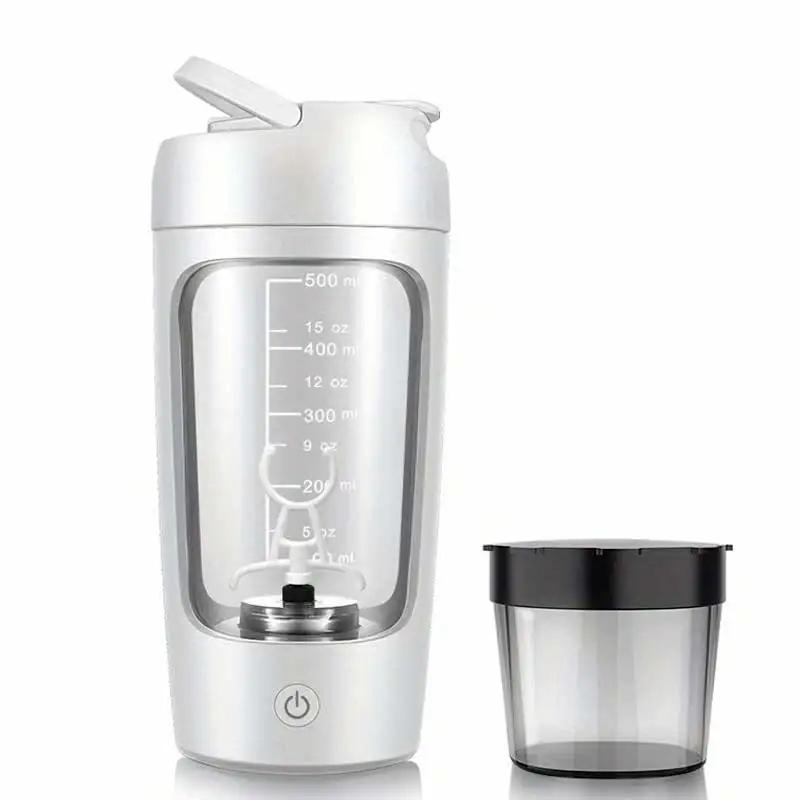 Electric Protein Powder Mixing Cup Automatic Shaker Mixer Shake Bottle Milk Coffee Blender Kettle fro Gym outdoor