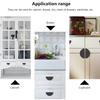 2Pcs Half Round Cabinet Pulls Modern Kitchen Cupboard Wardrobe Drawer Handles Furniture Door Pulls Dresser Handles