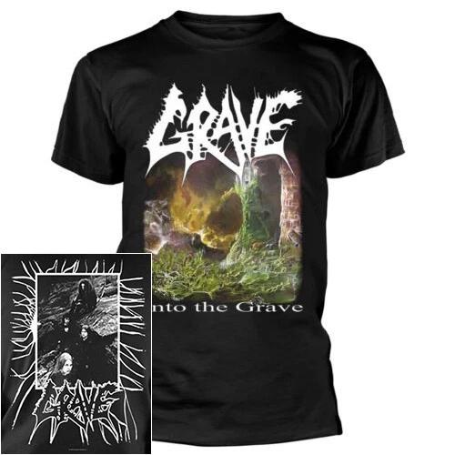 Grave Into The Grave Shirt S-XXL T-shirt Official Band Tshirt XL