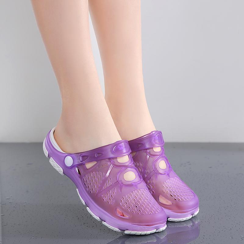 Nowe modne buty damskie buty plażowe sandały, buty z dziurami