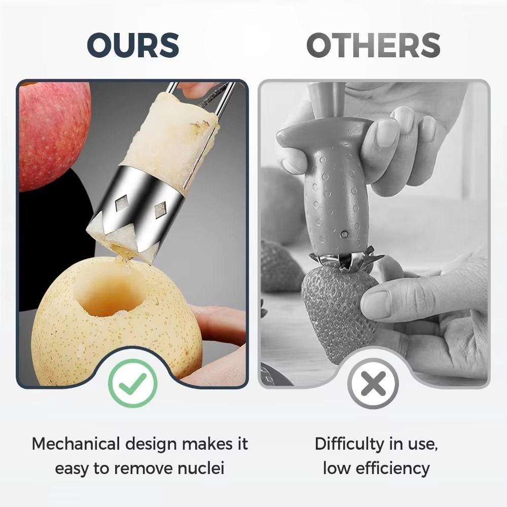 Portable Core Remover Rotating Vegetable Corer Tool Universal Kitchen Vegetable Tools  Fruit Tool