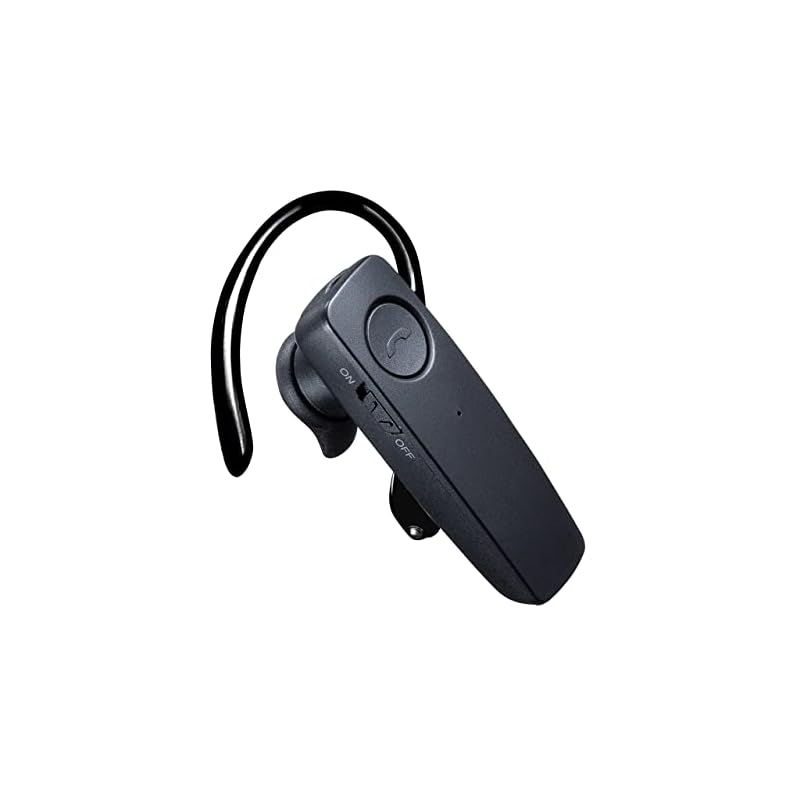 Sanwa Supply Waterproof Bluetooth Single Ear Headset MM-BTMH41WBKN FREE