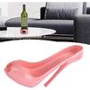 TOPINCN Wine Rack Synthetic Wine Bottle Display Holder Innovative Highheeled Shoe Shape Home Decoration Accessories()