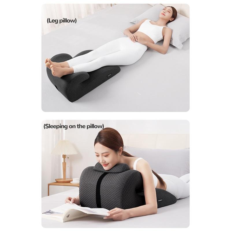 New Butt Cushion Multifunctional Prone Position Lie Pillow  Lie Sleeping Lie Pillow Cushion Unique Curved Design Lumbar Support