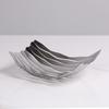 Simple Modern Light Luxury Metal Stainless Steel Fruit Plate Soft Decoration Sample Room Tray Storage Tray Ornaments