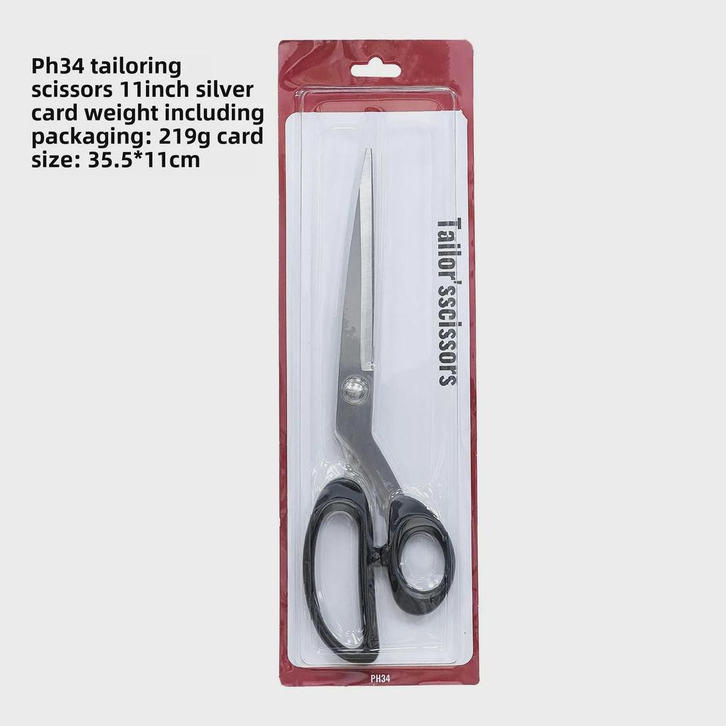 12-Inch Professional Tailor Scissors: Sharp Stainless Steel Cloth Scissors for Household Use