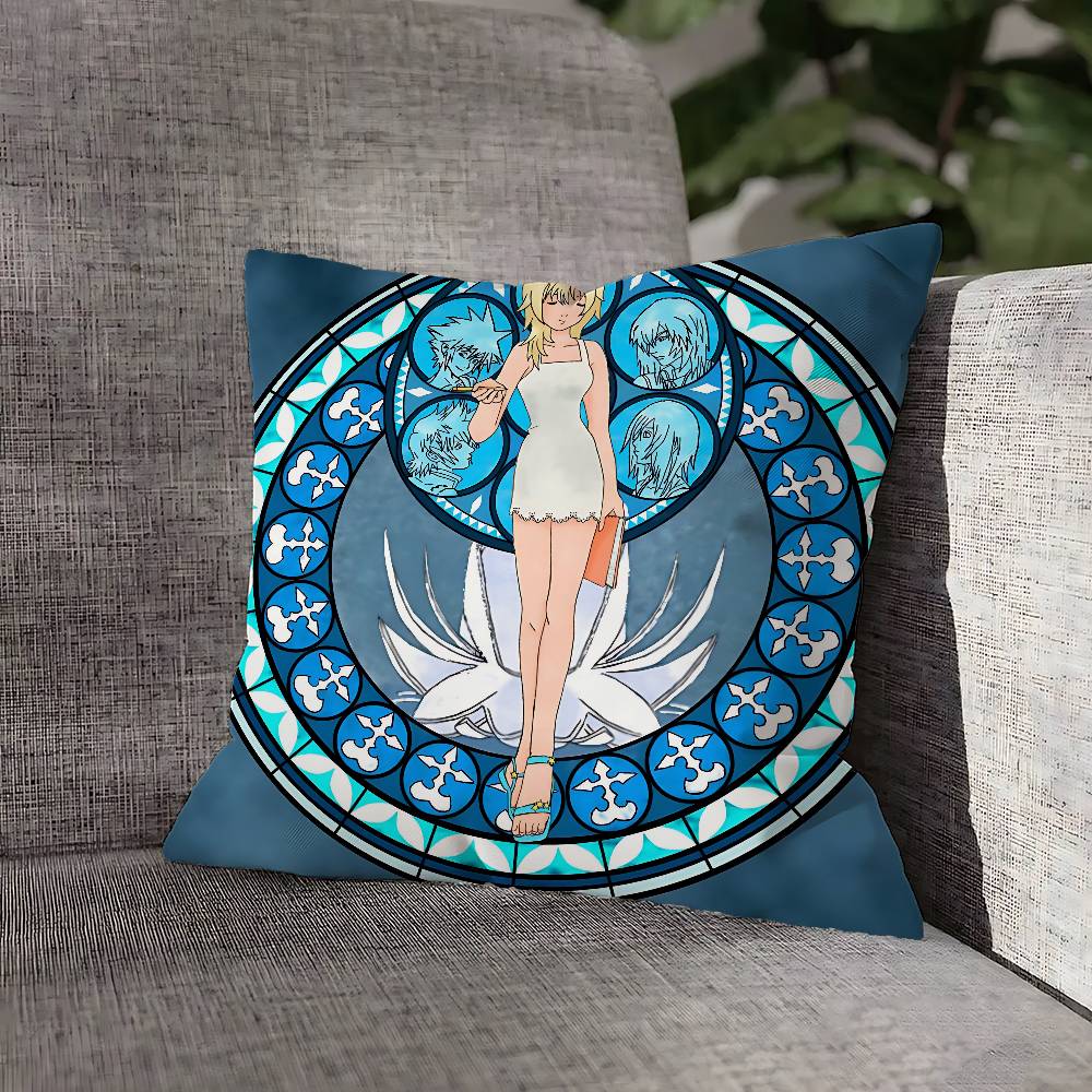 K-Kingdom Game H-Hearts Pillow Case For Sofa Decor Car Office Room Printing Cushion Cover Decorations and Protector