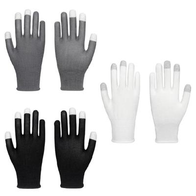 Mobile Gaming Sensitive Touch Gloves Thin Conductive Fiber Design Durability Nylon Material Outdoor Activity Compatible