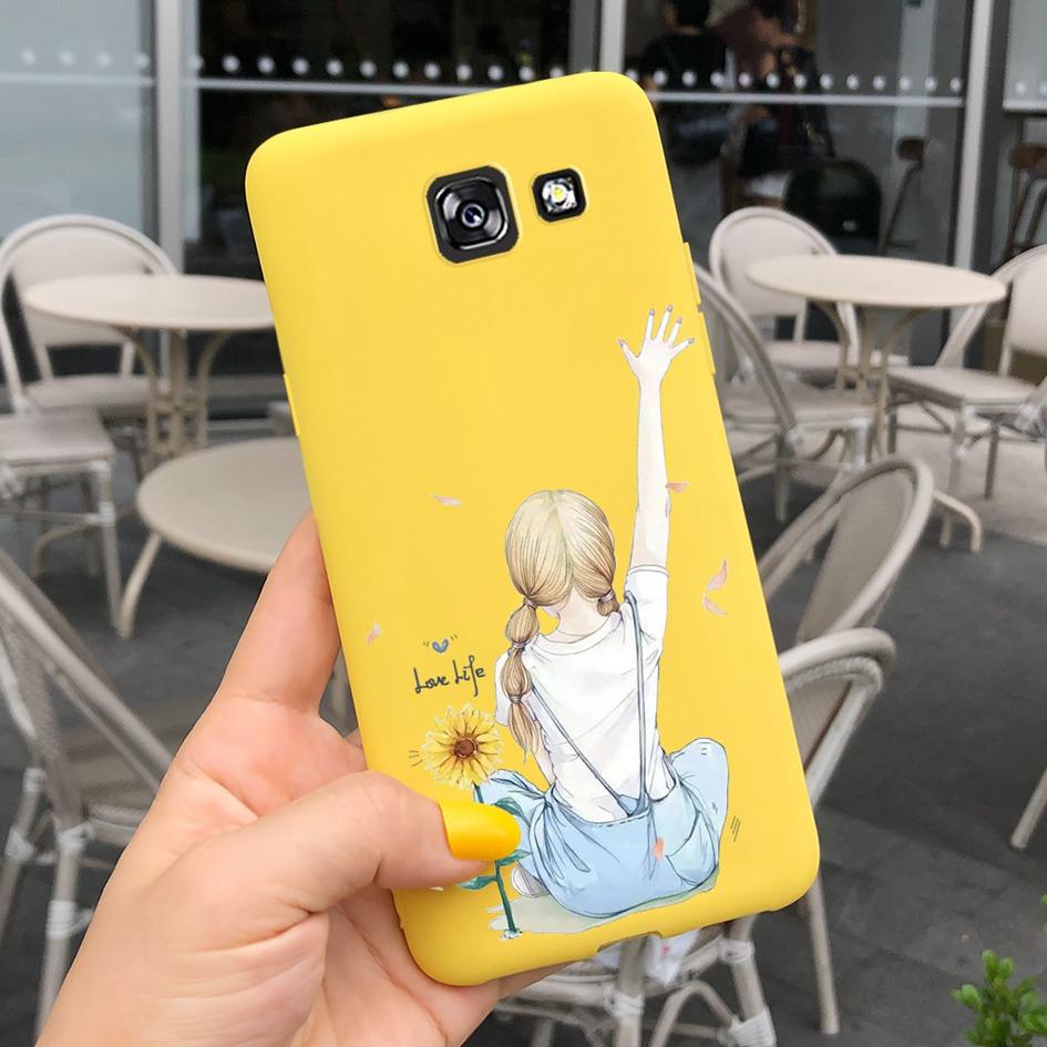 A5 2016 Case For Samsung Galaxy A5 2017 Cover A520 SM-A520F Popular Flower Shockproof Bumper For Samsung A5 2016 A510 Soft Funda