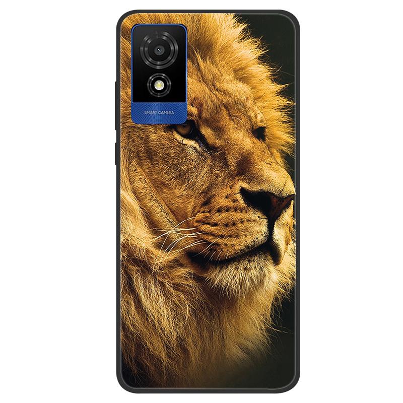 Case For TCL 501 Case TCL501Cool Silicone Protective Cover for TCL 501 T433D 2024 Bumper Protector Fundas Coque Shockproof