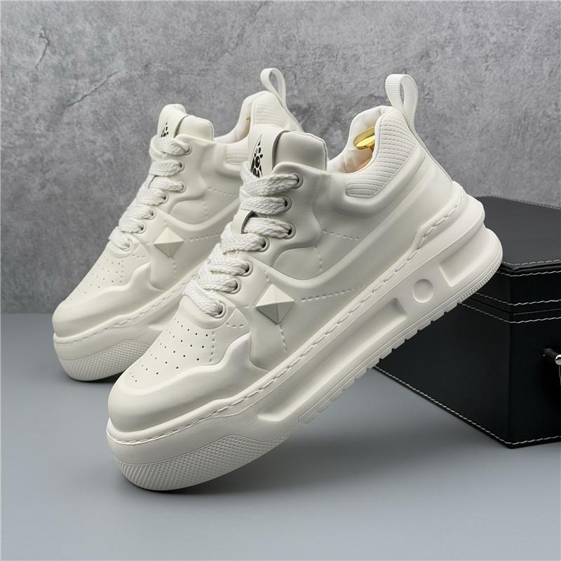 Fashion New Fashion Designer Men's Height Increasing Platform Causal Shoes Flats Male Walking Sneakers Zapatos Hombre