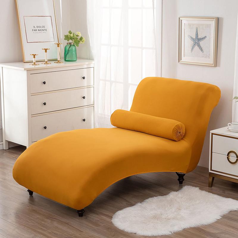 Stretch Velvet Chaise Longue Cover Stretch