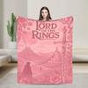 L-Lords Of The R-Rings Plush Blanket Students Flannel Bedding Throws For Living Room Super Warm Design Quality Bedspread Gift