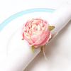 Rose Serviette Buckles Holder For Wedding Table Sweet Decoration Towel Holder