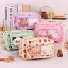 Capybara Large-Capacity Pencil Case for Girls: Perfect for Primary and Junior High School Students