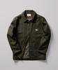 Wool Zip-Up Chore Jacket Olive