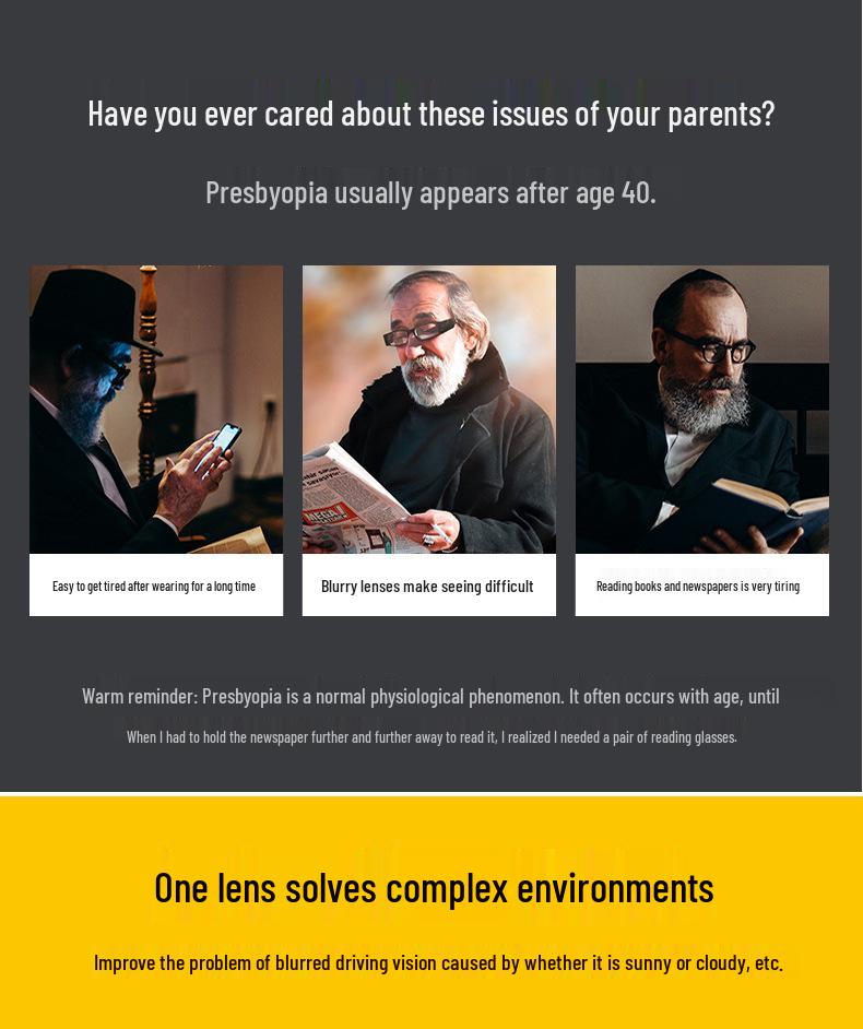 New Unisex Color-Changing TR90 Reading Glasses: Ultra-light, Anti-Slip, Anti-Blue Light, Indoor/Outdoor Sports Design.