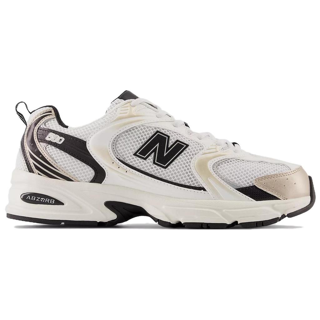 New Balance 530 White Light Gold Unisex Sneakers Light-Gold-Metallic MR530TC
