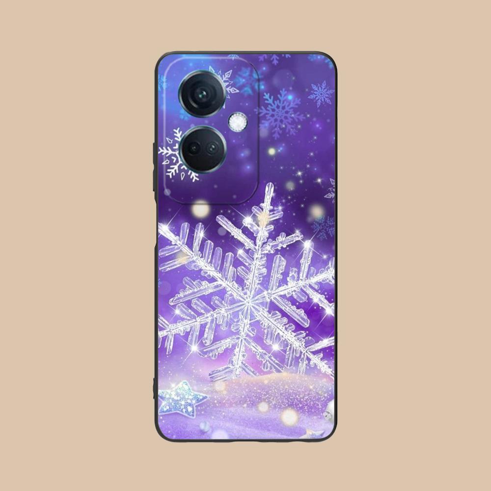 Winter Snowflake Mobile Cell Phone Case for OPPO Find X9 X8 X7 X6 X5 X3 X2 Plus S Pro Ultra Lite Colorful Printing Cover Luxury