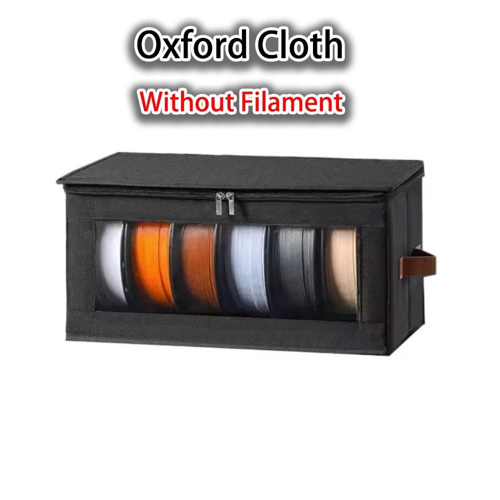 Dustproof 3D Printing Filament Storage Box Visible Moisture-proof Filament Storage Containers Can Hold 6 Rolls of Filament