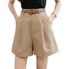 Women's Loose A-line Wide-leg Suit Shorts, Summer 2026 Korean Style Casual Pants