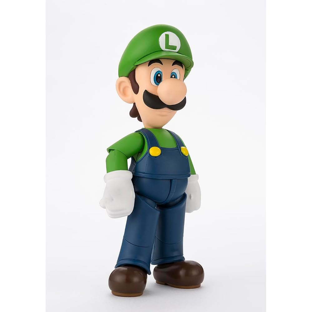 TAMASHII NATIONS S.H. Figuarts Super Mario Luigi (SUPER MARIO) approx. 110mm ABS & PVC painted ac...