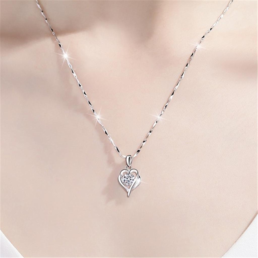 Noi produse student minimalist feminin Mori Loin pandantiv personalitate colier cu diamante feminin