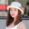 Breathable Straw Bucket Hats Dome Woven Basket Hat New Sunshade Cap  for Women