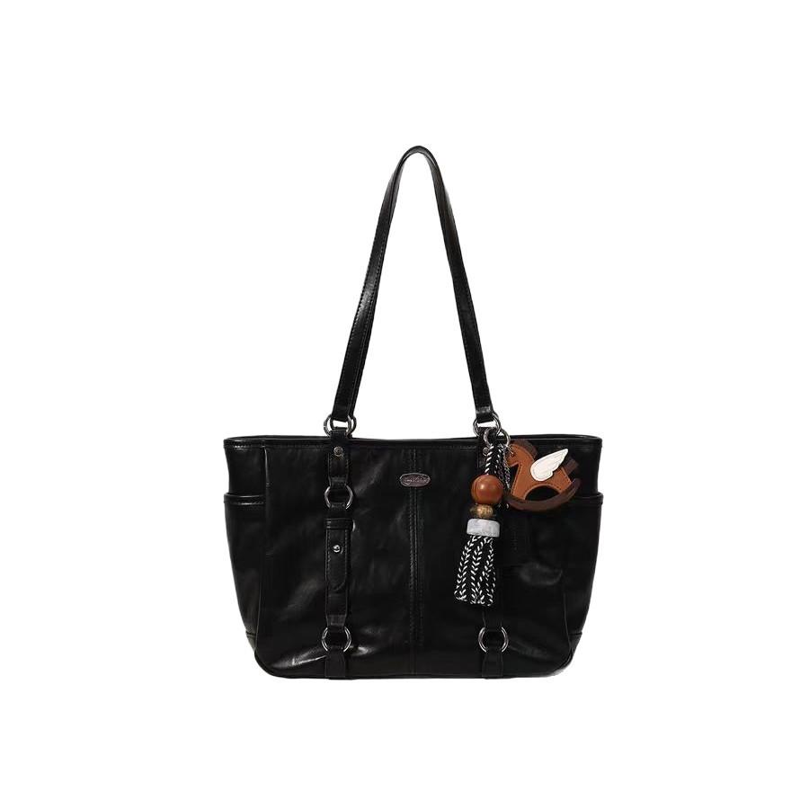 Nanfeng Retro Trend Chestnut Sweet Dream Pillow Bag Women's 2025 New Retro Boston Commuter Shoulder Bag