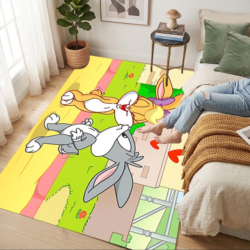 Bugs Bunny Living Room Nonslip Area Rug Soft Carpet For Bedroom Game Playroom Sofa Office Home Decor Doormat Christmas Gift C929126