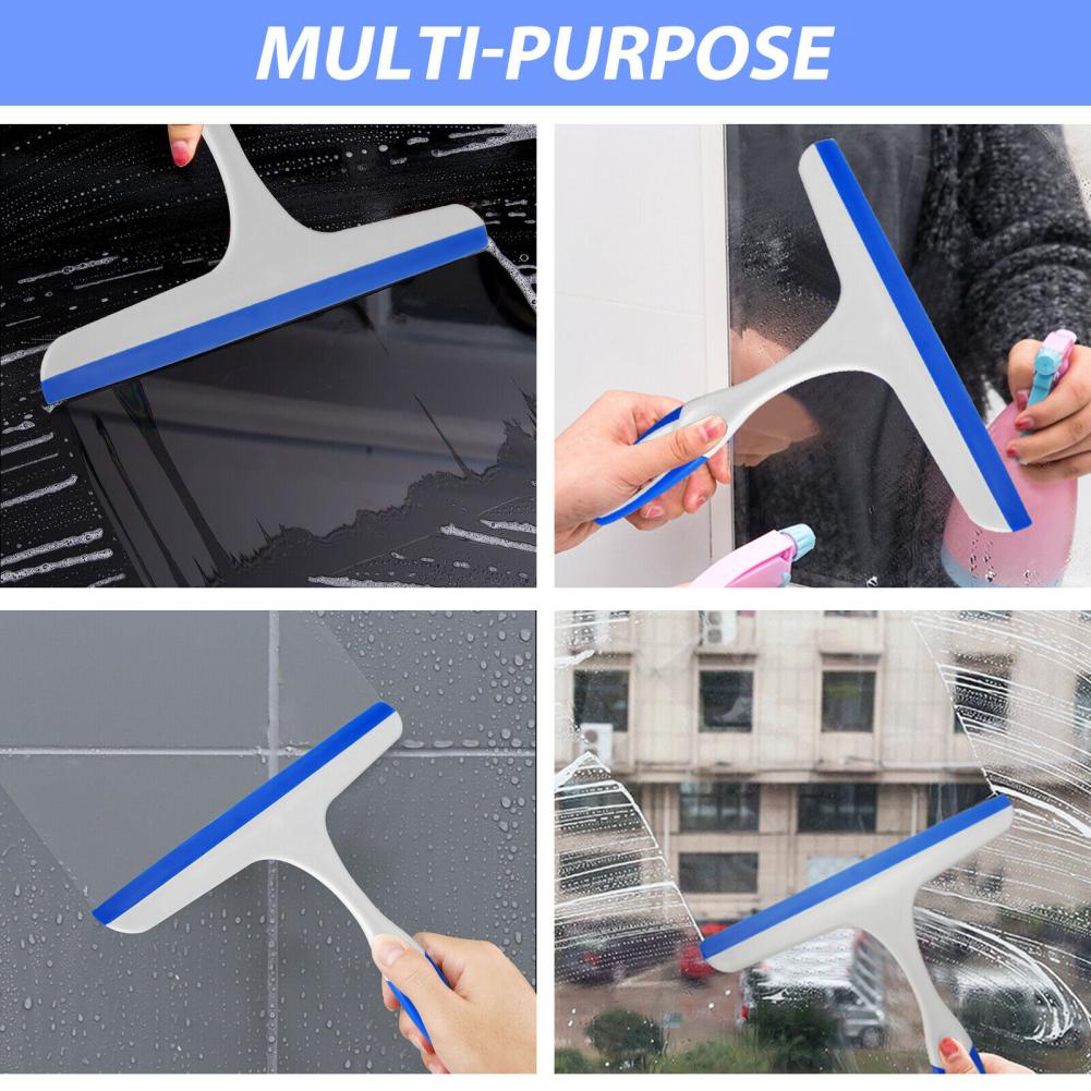 Multi-purpose Silicon Squeegee For Window Shower Door Car Windshield Non-slip Glass Scraper Cleaner Household Cleaning Tool
