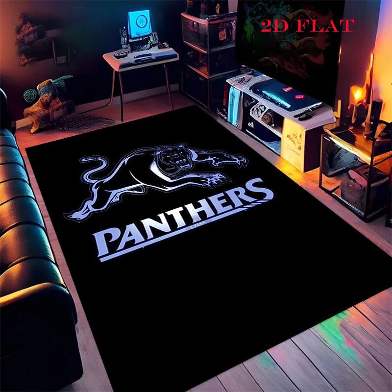 Penrith Panthers Power Carpet Rug for Living Room Bedroom Home Sofa Decoration,Kids play Nonslip Floor Mat