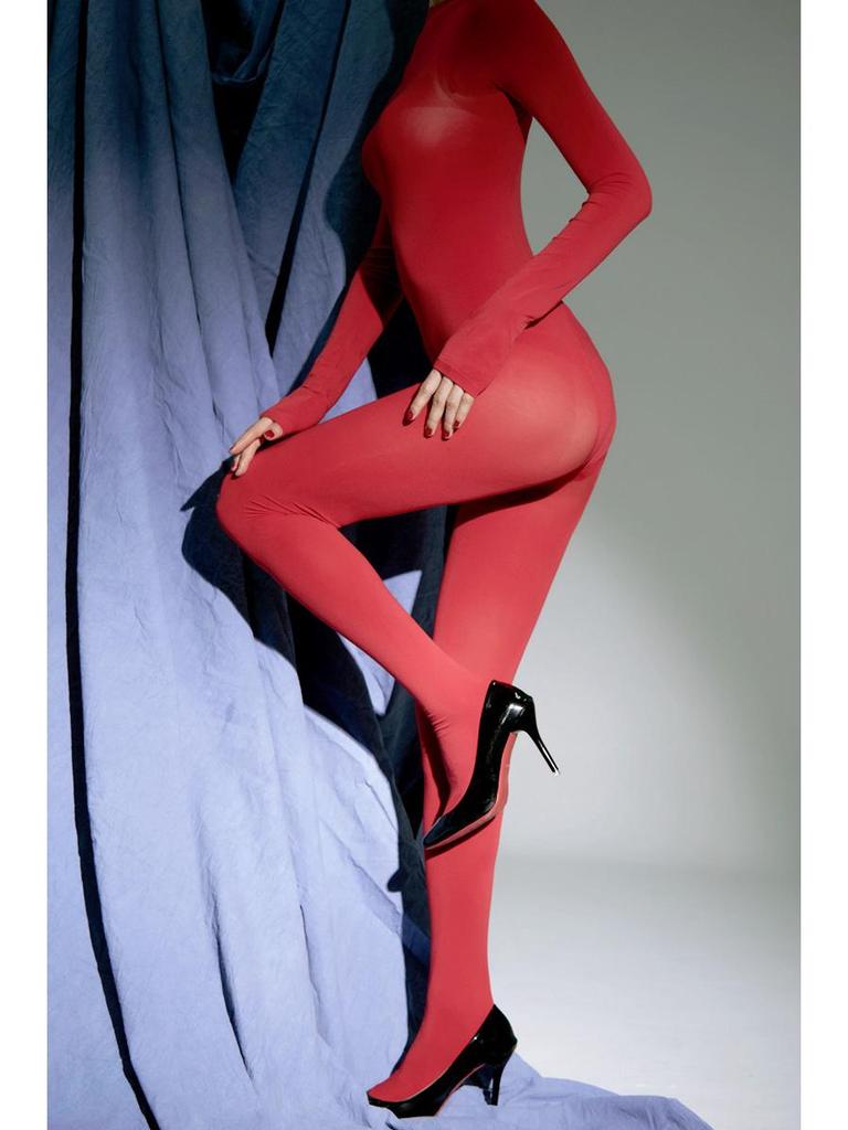 Detachable Bodysuit Pantyhose: Open Crotch, Full Coverage, Velvet, White or Black Silk Options