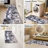 1Pcs Anti Fatigue Door Rugs, Christmas Dwarf Print Waterproof Non-Slip Thick Cushioned Door Mat Heavy Duty Comfort Standing Mat for Door