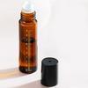 Essential Oil Roller Bottles 10ml Dropper Bottles Amber Glass Roller Bottles with Caps for Travel Glass Roll on Bottles