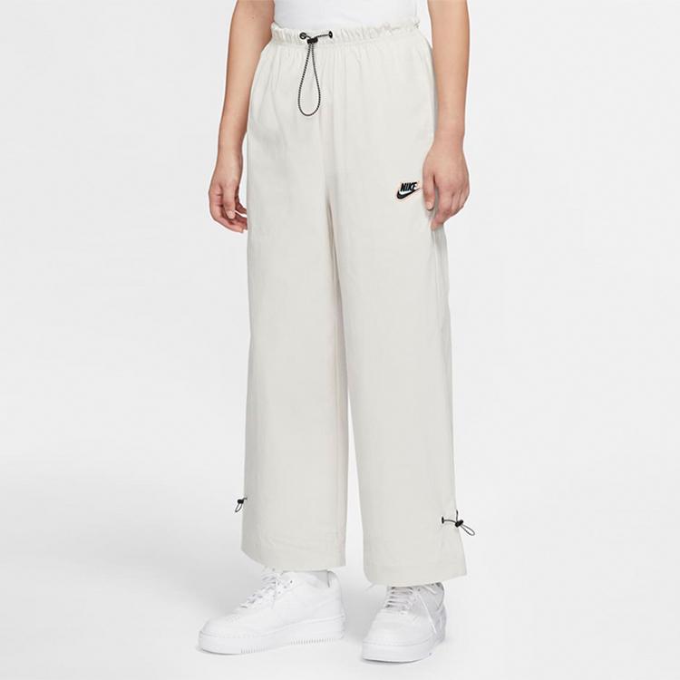 Nike Icon Clash Wide-Leg Casual Pants Women Bottoms Light-Bone CU5980-072