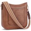 Crossbody Bags for Women Trendy Vegan Leather Hobo Handbags Fashion Shoulder Purse with Adjustable Guitar Strap