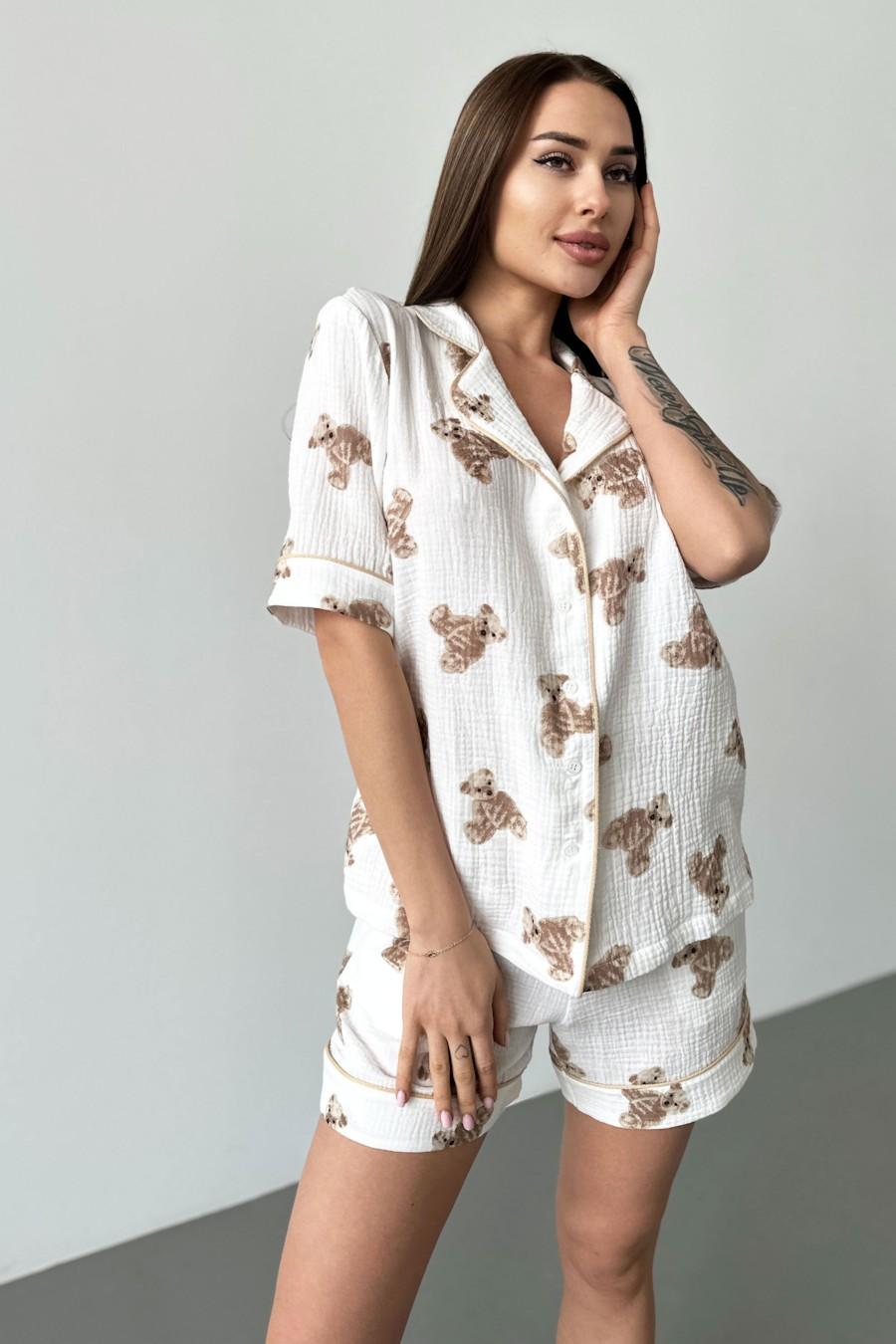 

комплект: блуза та шортики German Volf (96664) 42(S) різнокольорові кольору