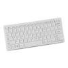 78 Keys Ultra Thin Mini USB Wired Keyboard for Desktop Computer Laptop PC (White)