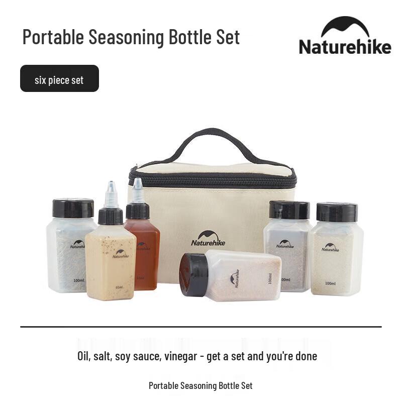 Naturehike Portable 6-Piece Seasoning Set