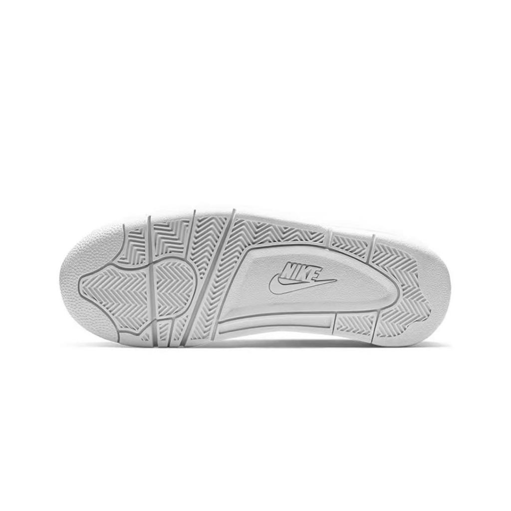 Nike Flight Legacy Mid Top Vintage Basketball Shoes Unisex White Yellow BQ4212-101(Team51-)