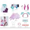Onmyoji Hatsune Miku Cosplay Costume Cos Outfit Dress Polyester Women Games