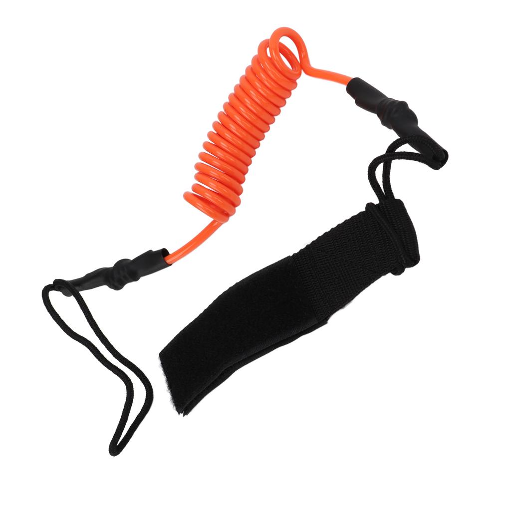 Kayak Oar Safety Rope Durable Strength Adjustable Paddle Board Accessories for Anti LostOrange