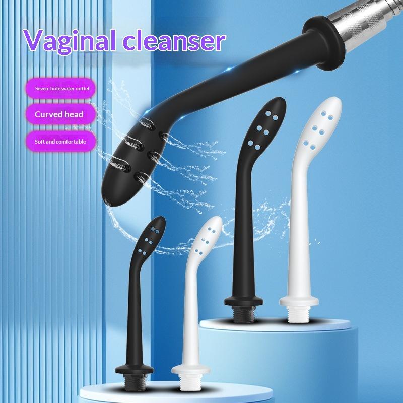 textureSilicone Anal Douche Insertable Hose Enema Tool Couples Use Comfortable Reusable Personal Hygienedaily necessities