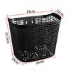 Hollow Bicycle Storage Bag Plastic Student Front Basket  Rear Cycling Accessories